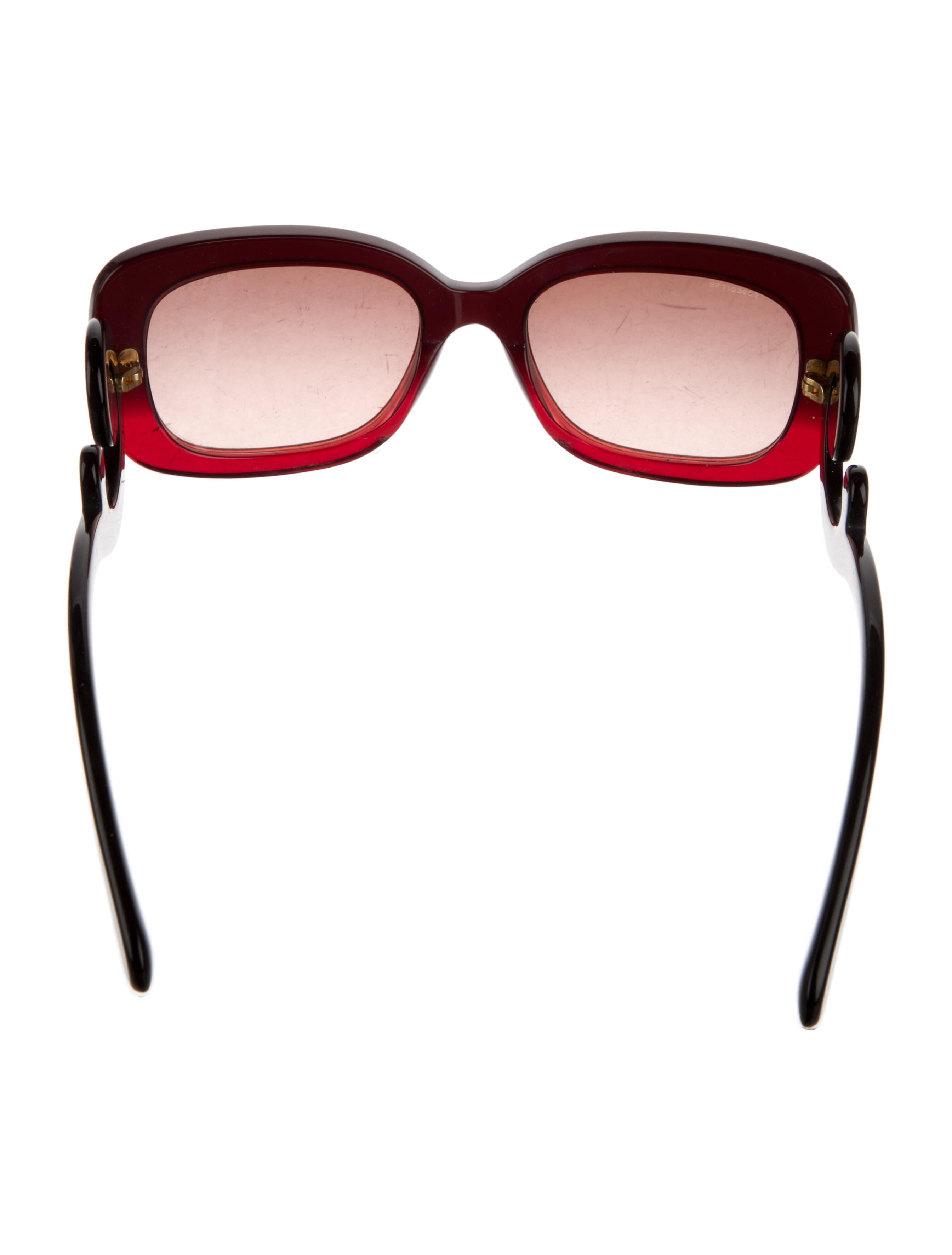 Prada Square Gradient Sunglasses